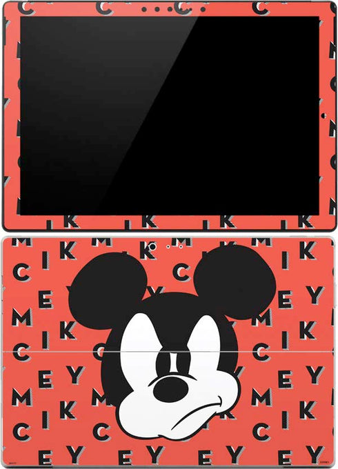 Disney Mickey Mouse Grumpy Face Surface Pro 4 Skin